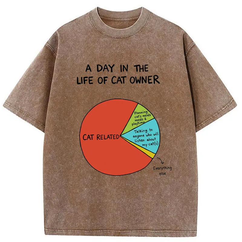 Tokyo-Tiger Centered Around The Life Of A Cat Washed T-Shirt