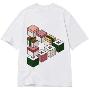 Image of Tokyo-Tiger Infinite Loop Sushi Classic T-Shirt