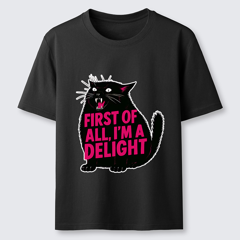 Tokyo-Tiger Roaring Black Cat Classic T-Shirt