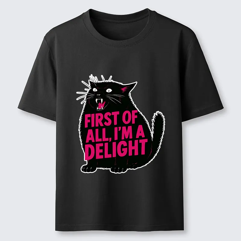 Tokyo-Tiger Roaring Black Cat Classic T-Shirt