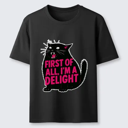 Tokyo-Tiger Roaring Black Cat Classic T-Shirt