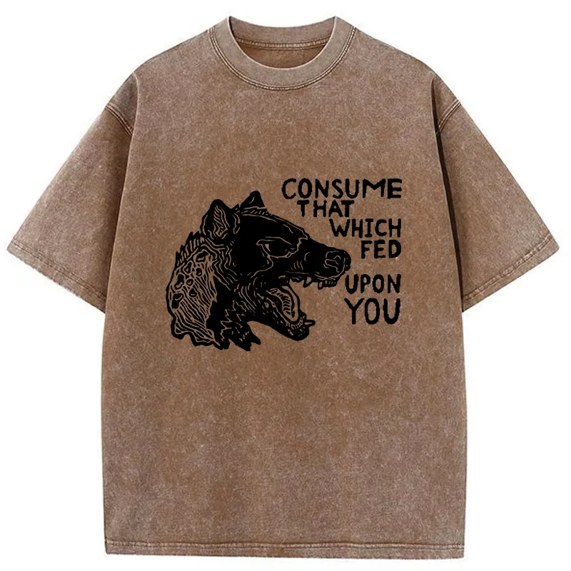 Tokyo-Tiger Rebellious Hyenas Washed T-Shirt