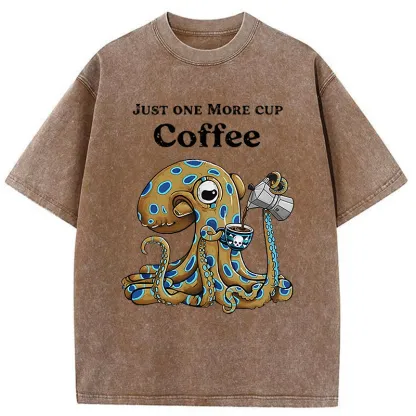 Tokyo-Tiger Poisoned Coffee Washed T-Shirt