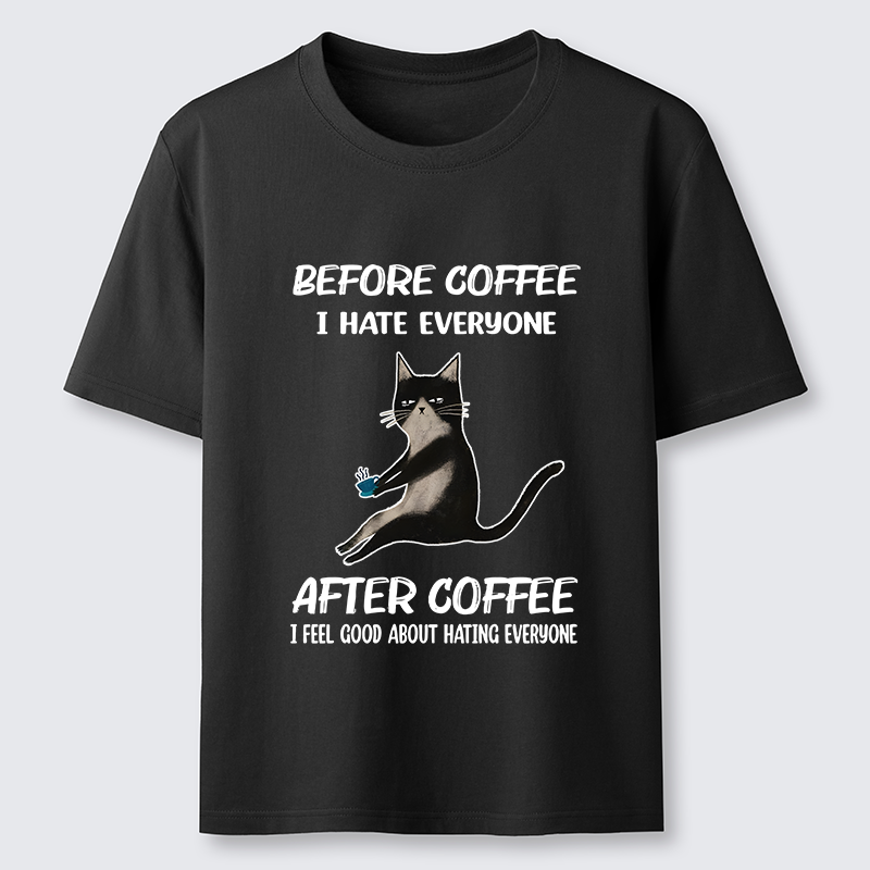 Tokyo-Tiger Hate Everyone After Drinking Coffee Classic T-Shirt