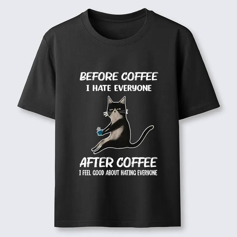 Tokyo-Tiger Hate Everyone After Drinking Coffee Classic T-Shirt