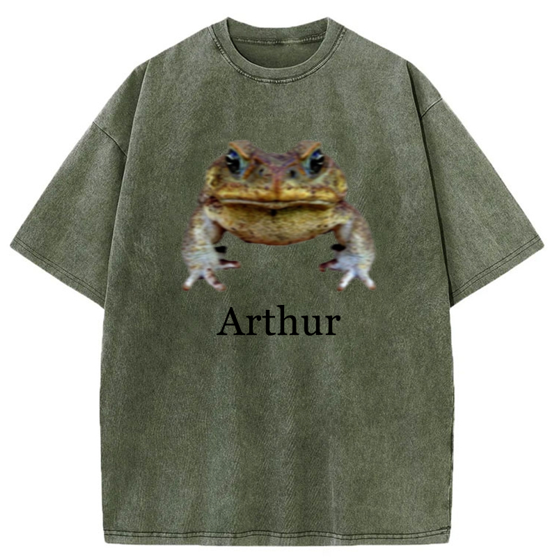 Tokyo-Tiger This Is Arthur Washed T-Shirt