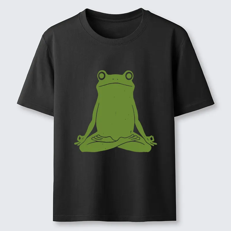 Tokyo-Tiger Yoga Frog Funny Classic T-Shirt