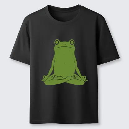 Tokyo-Tiger Yoga Frog Funny Classic T-Shirt