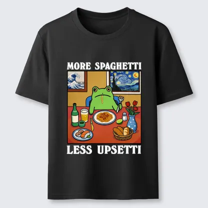 Tokyo-Tiger More Spaghetti Less Upsetti Frog Classic T-Shirt