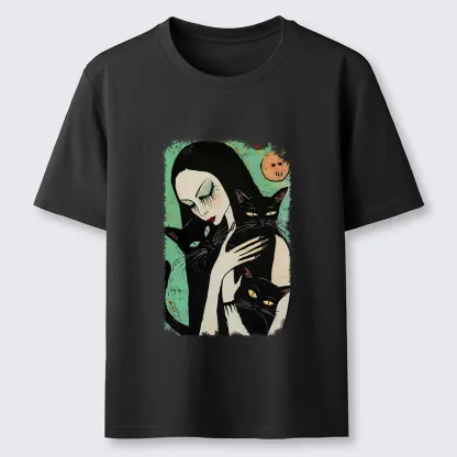 Tokyo-Tiger Me And My Black Cat Classic T-Shirt