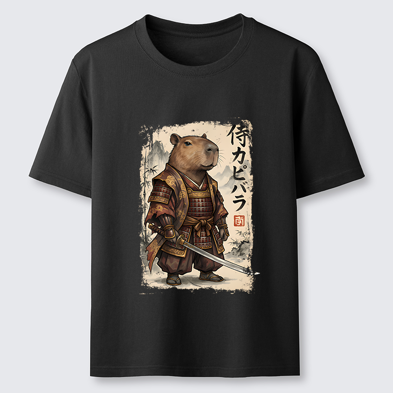 Tokyo-Tiger Samurai Capybara Classic T-Shirt