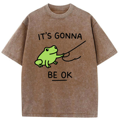 Tokyo-Tiger It's Gonna Be Okay Washed T-Shirt