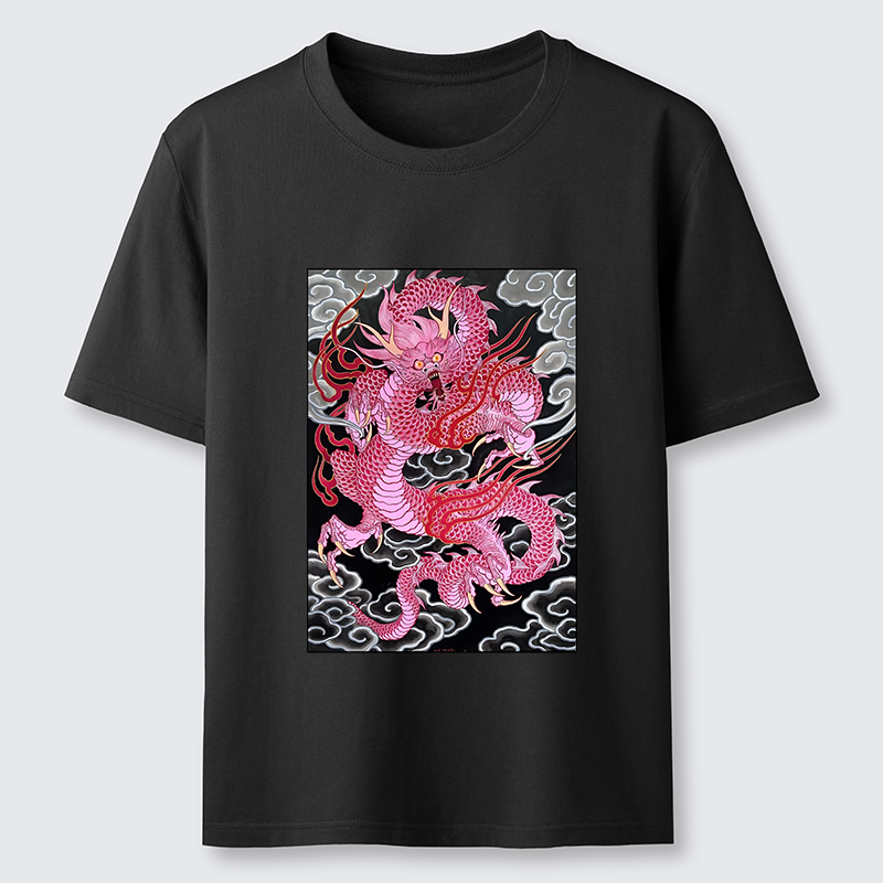 Tokyo-Tiger Pink Dragon Classic T-Shirt