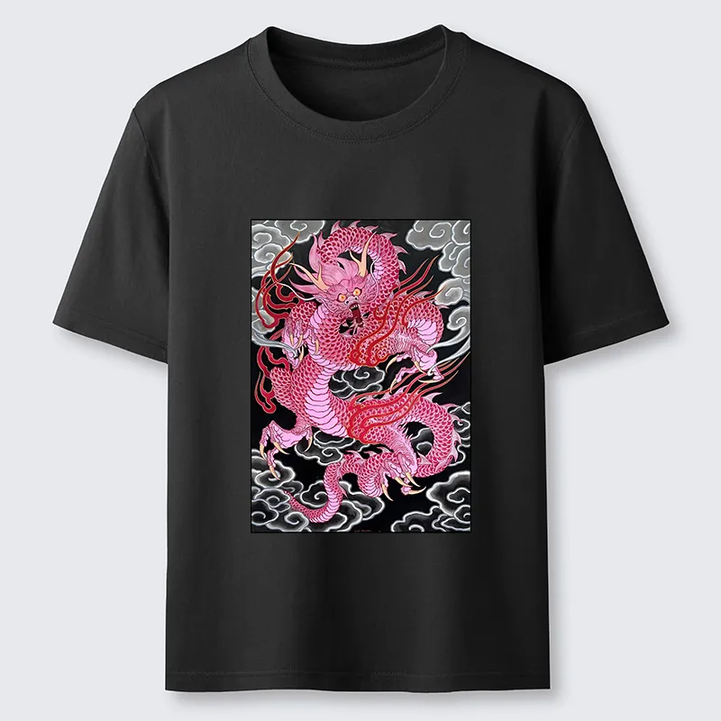 Tokyo-Tiger Pink Dragon Classic T-Shirt