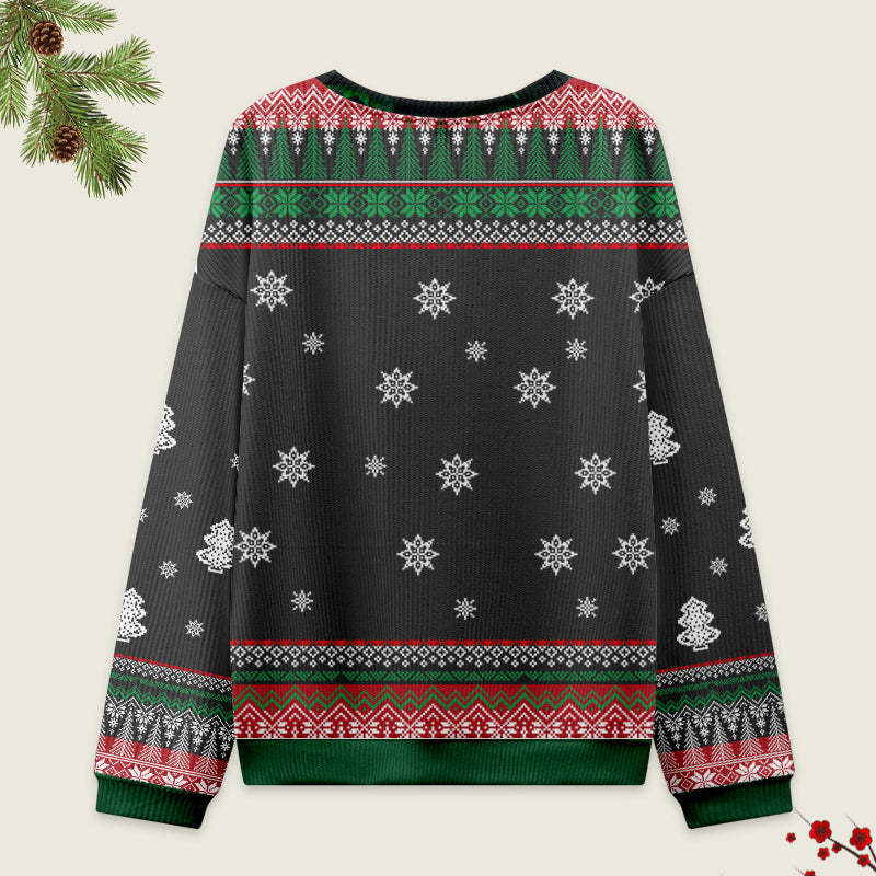Tokyo-Tiger Ninja Kawai Japanese Christmas Ugly Sweatshirt