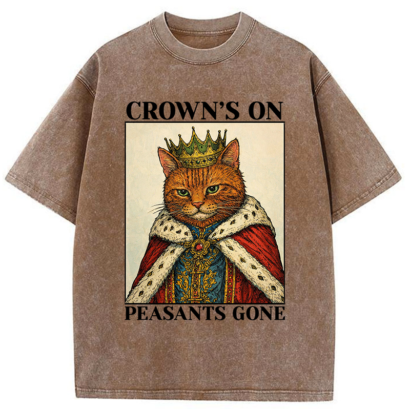 Tokyo-Tiger Today I Am My Own King Washed T-Shirt