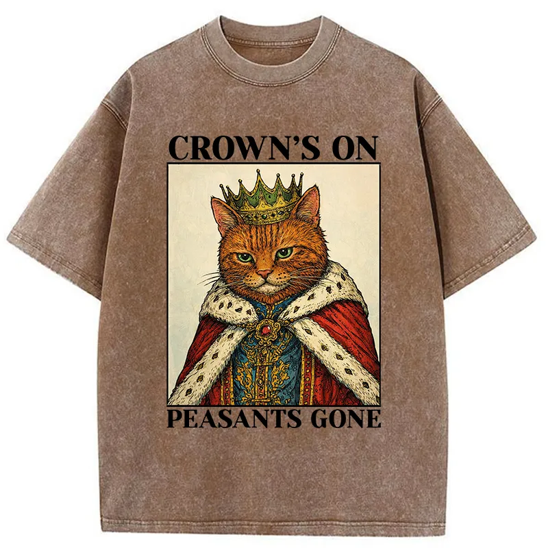 Tokyo-Tiger Today I Am My Own King Washed T-Shirt