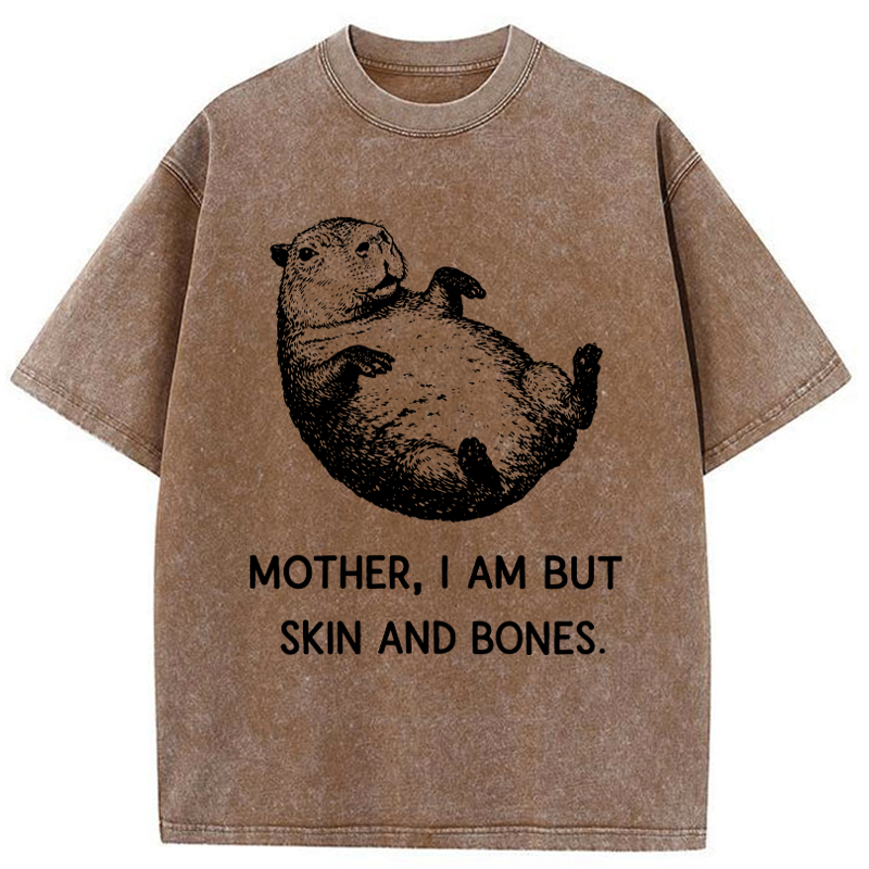 Tokyo-Tiger Built Different (Mostly Round) Washed T-Shirt