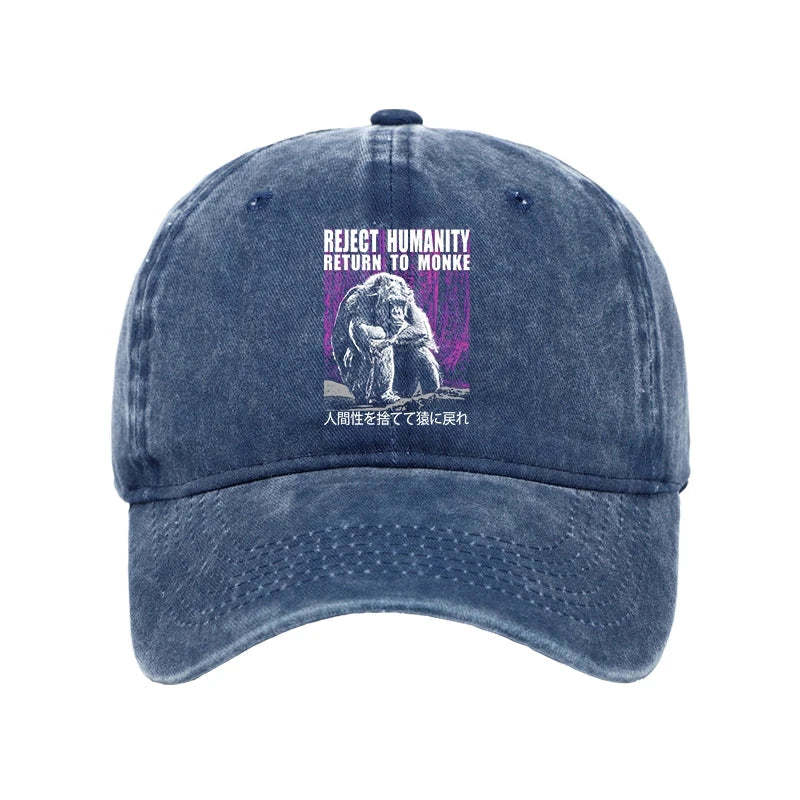 Tokyo-Tiger Reject Humanity Return To Monkey Washed Cap