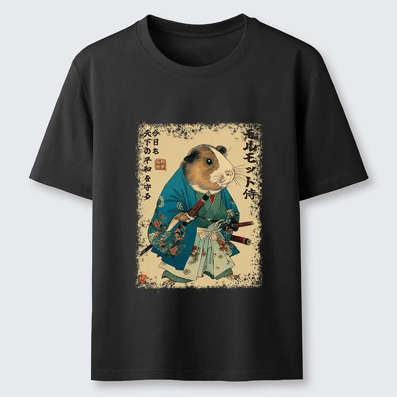 Tokyo-Tiger Peacekeeper Guinea Samurai Classic T-Shirt