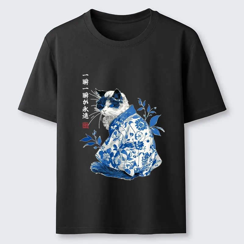 Tokyo-Tiger Cat：One Moment, One Eternity Classic T-Shirt
