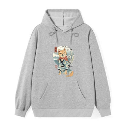 Tokyo-Tiger Samurai Shiba Dog Japanese Classic Hoodie