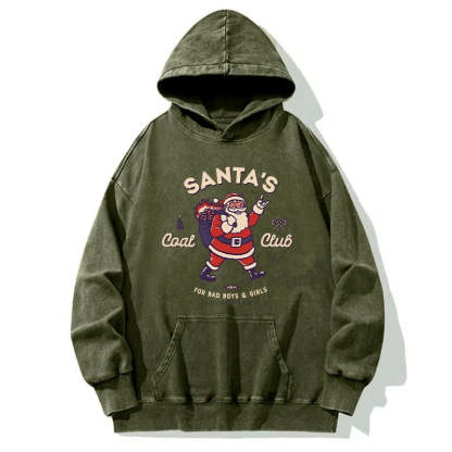 Tokyo-Tiger Santa's Coal Club Japan Washed Hoodie
