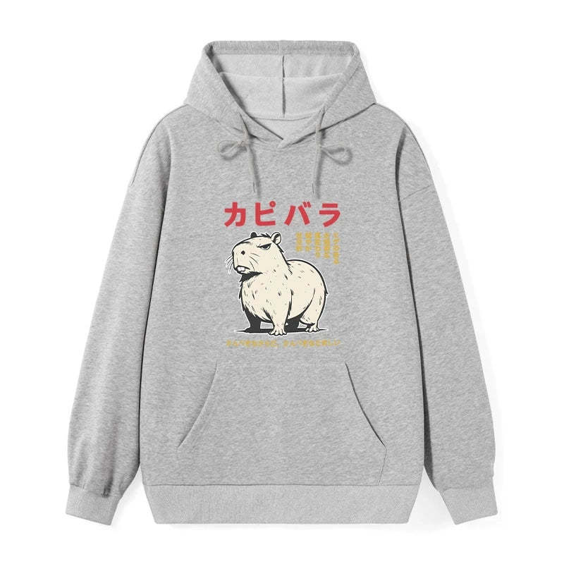 Tokyo-Tiger Angry Capybara Japan Classic Hoodie