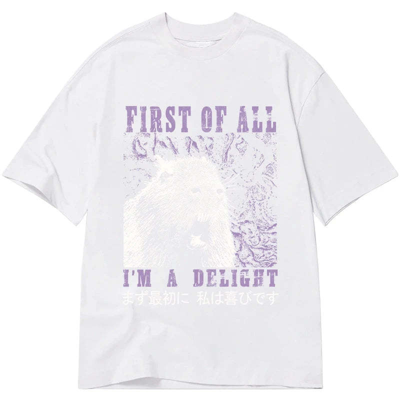 Tokyo-Tiger First Of All I'm A Delight Classic T-Shirt
