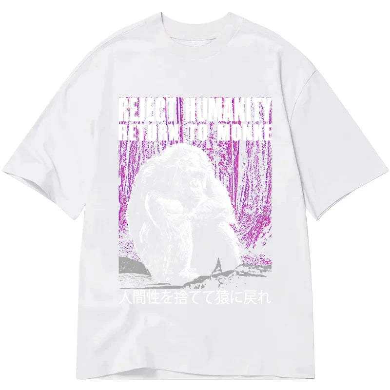 Tokyo-Tiger Reject Humanity Return To Monkey Classic T-Shirt