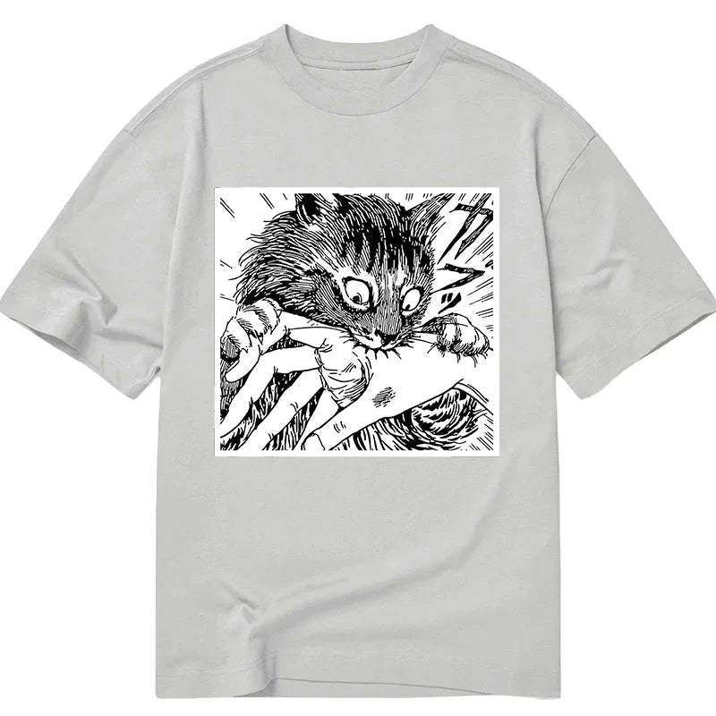 Tokyo-Tiger Creepy Cat Anime Horror Anteater Classic T-Shirt Sale