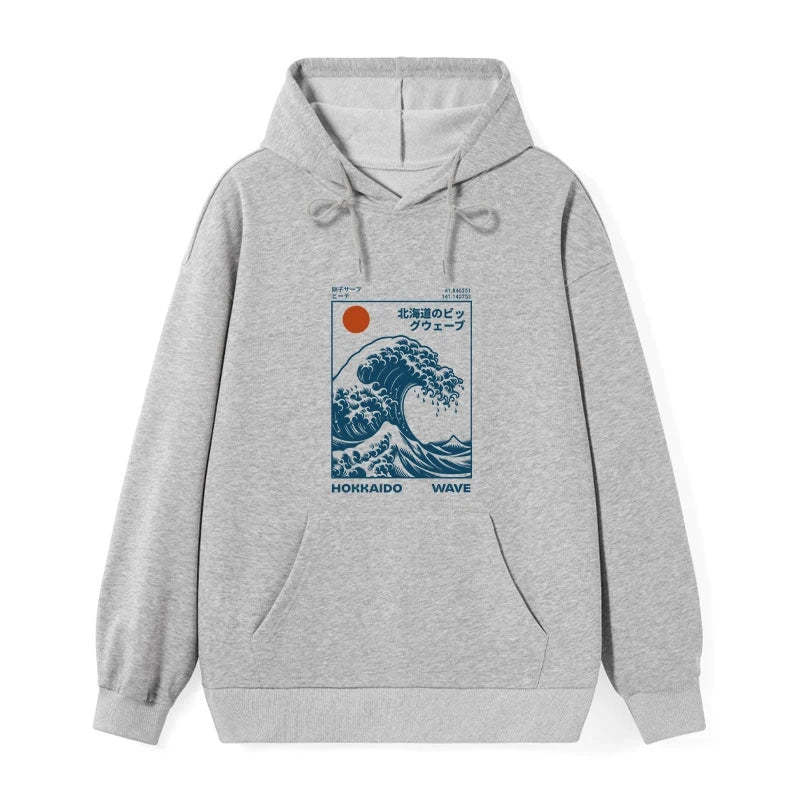 Tokyo-Tiger Hokkaido Wave Japan Classic Hoodie
