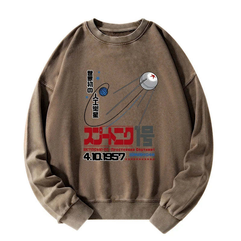 Tokyo-Tiger Artificial Balance Washed Sweatshirt