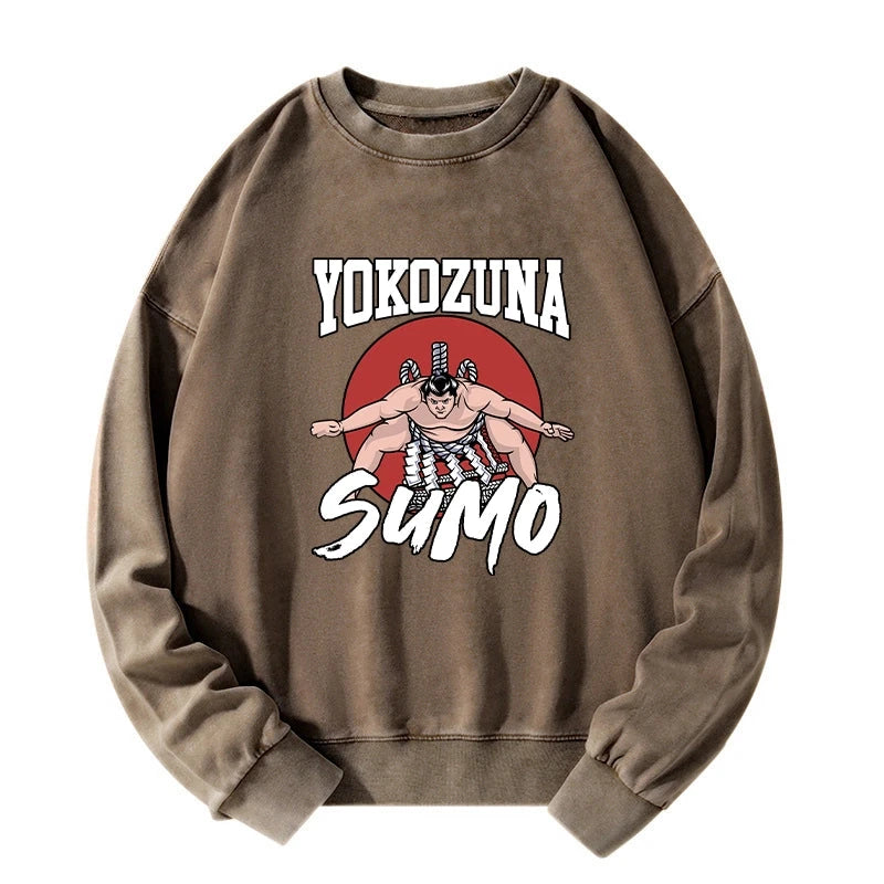 Tokyo-Tiger Yokozuna Sumo Washed Sweatshirt