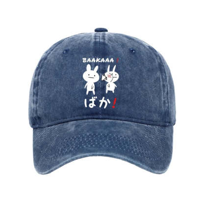 Tokyo-Tiger Anime Baka Manga Slap Washed Cap