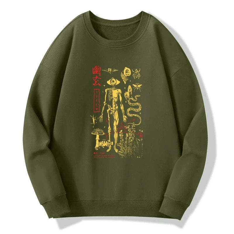 Tokyo-Tiger Spooky Ghost Japanese Sweatshirt