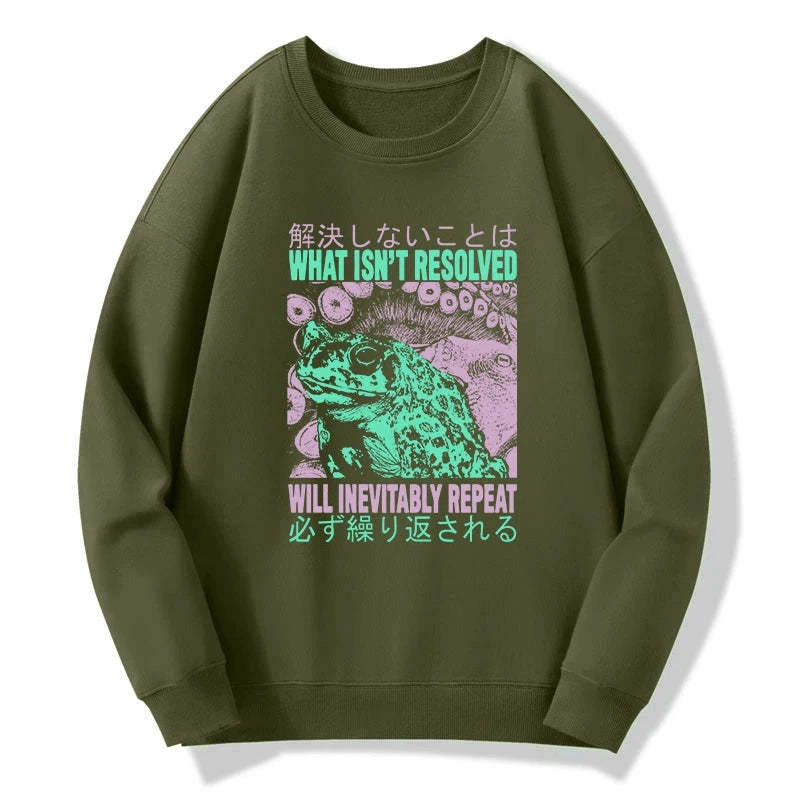 Tokyo-Tiger What Ist Resolved Forg Sweatshirt