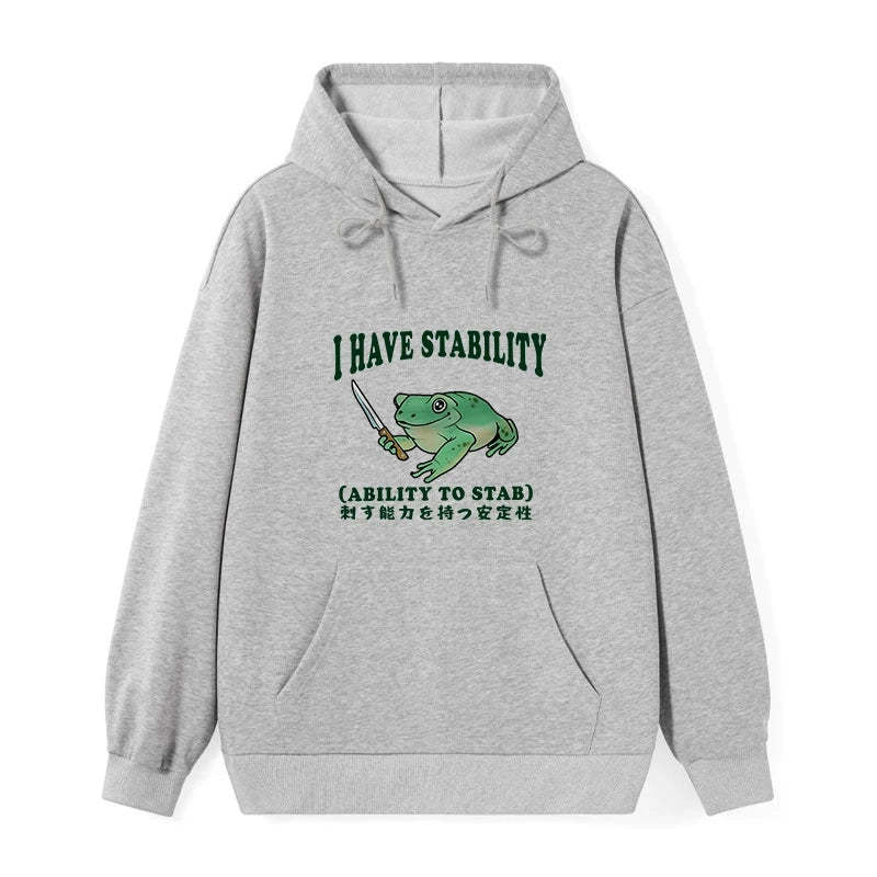 Tokyo-Tiger Mentally Stable Assassin Frog Classic Hoodie