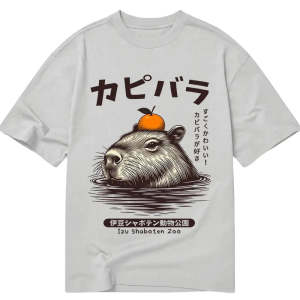 Image of Tokyo-Tiger Capybara Hot Spring Classic T-Shirt