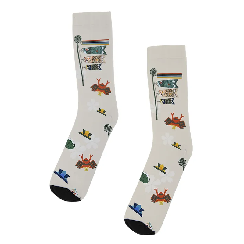 Tokyo-Tiger Japanese Traditional Elements Socks