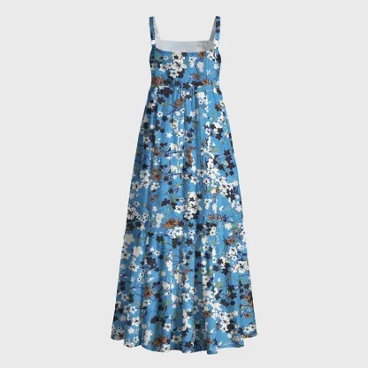 Tokyo-Tiger Delicate Blossom Maxi Dress