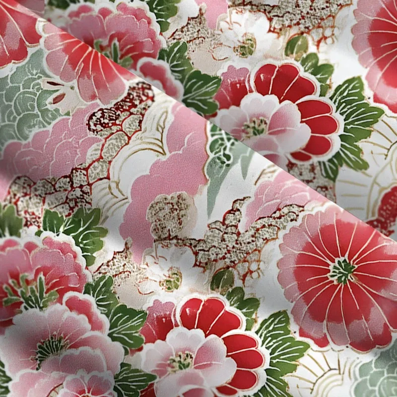 Tokyo-Tiger Bright Flowers Maxi Dress