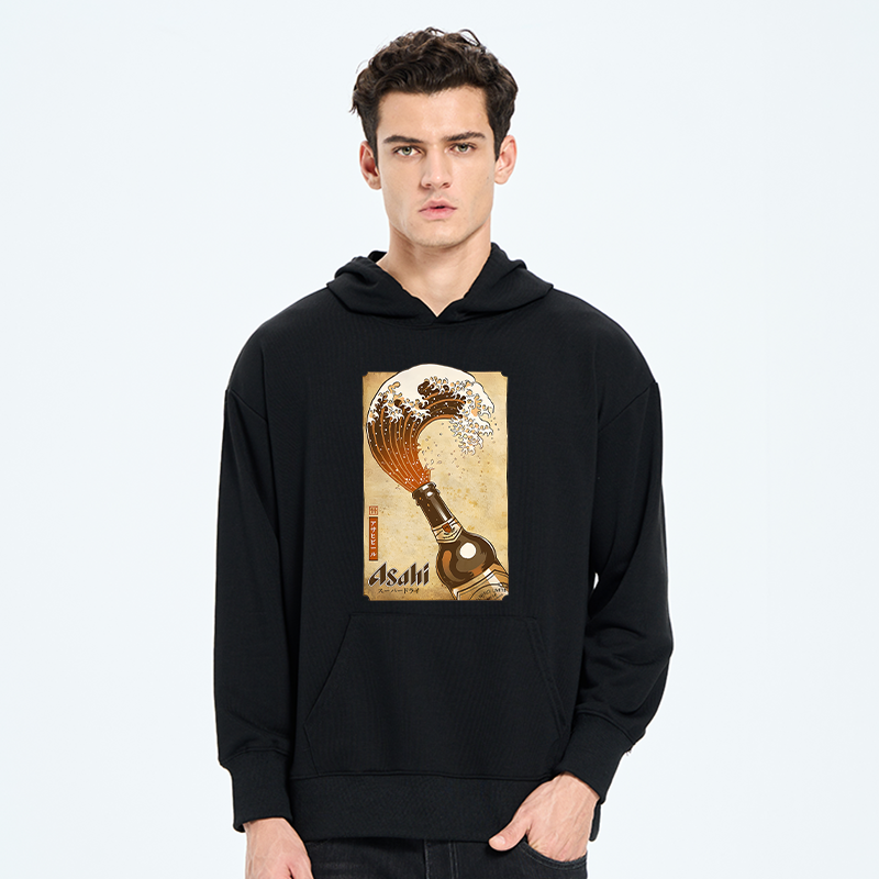 Tokyo-Tiger Asahi Logo Japanese Classic Hoodie