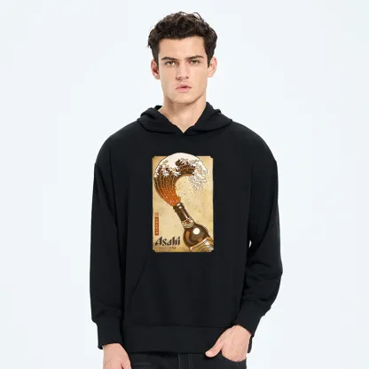 Tokyo-Tiger Asahi Logo Japanese Classic Hoodie