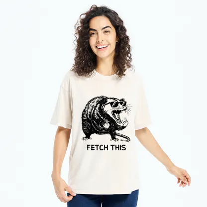 Tokyo-Tiger Cool Opossum Funny Meme Washed T-Shirt