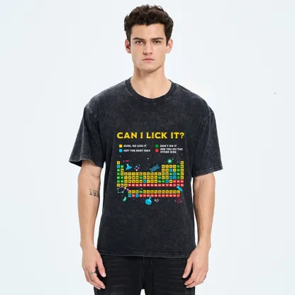 Tokyo-Tiger Can I Lick Elements Washed T-Shirt