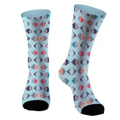 Tokyo-Tiger Colorful Fish Socks