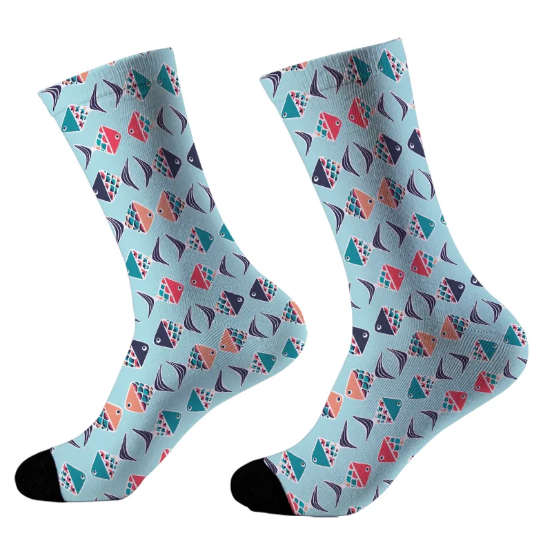 Tokyo-Tiger Colorful Fish Socks Sale