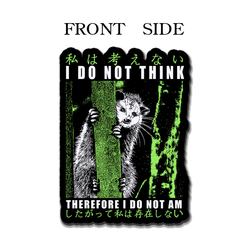 Tokyo-Tiger Stupid Possum Japan Fridge Magnet