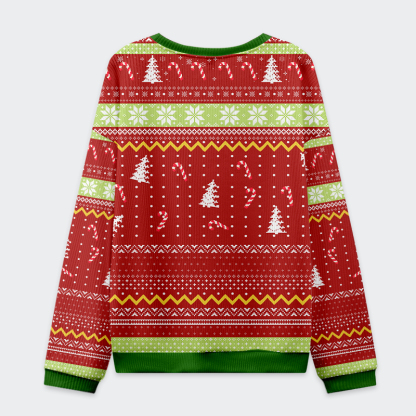 Tokyo-Tiger Christmas Cucumber Funny Christmas Ugly Sweatshirt